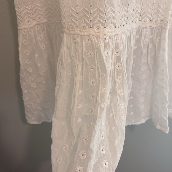 NWT J.Crew White Embroidered Sorento Dress - Picture 5 of 12